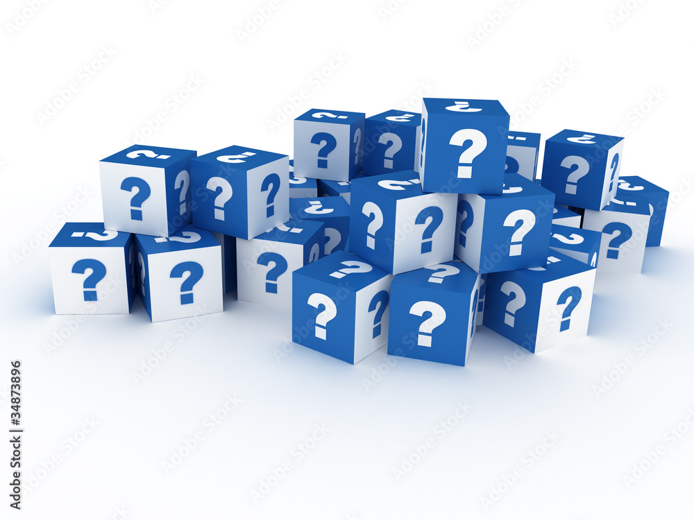 Cubes with Question Marks Cubes with Question Marks