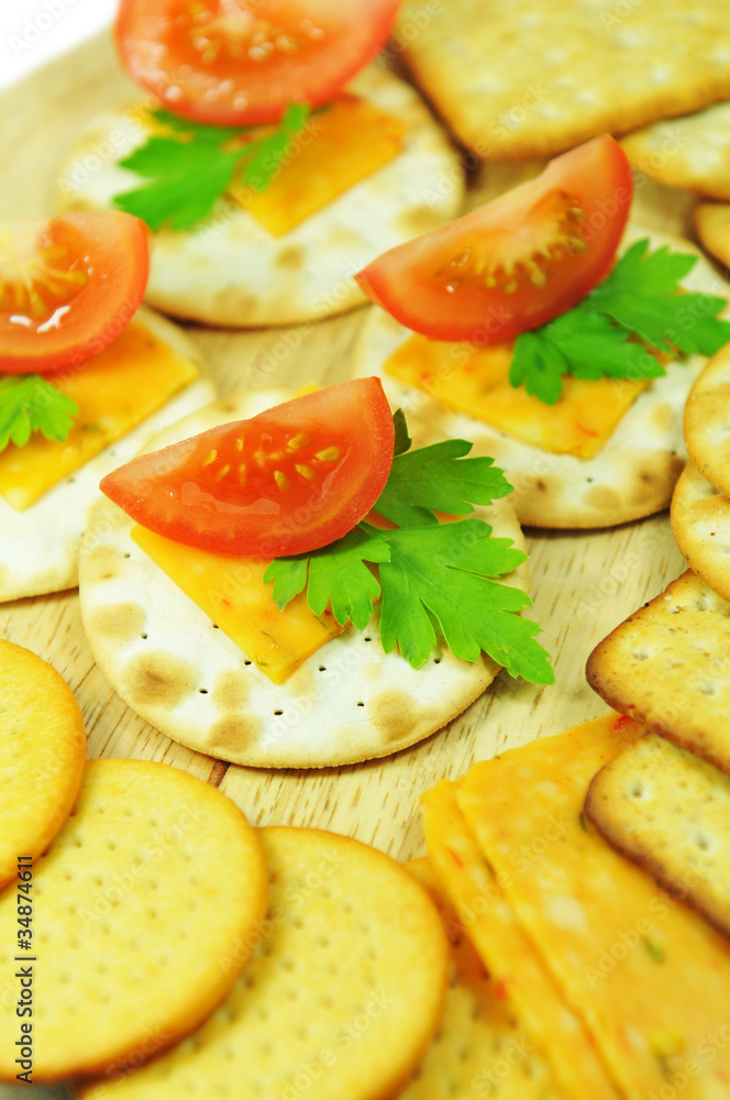 Cheese crackers