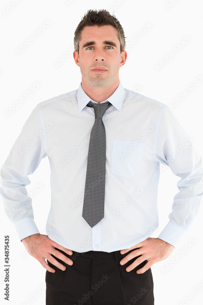 Portrait of a manager posing Portrait of a manager posing