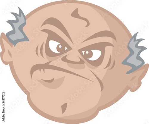 Angry Old man