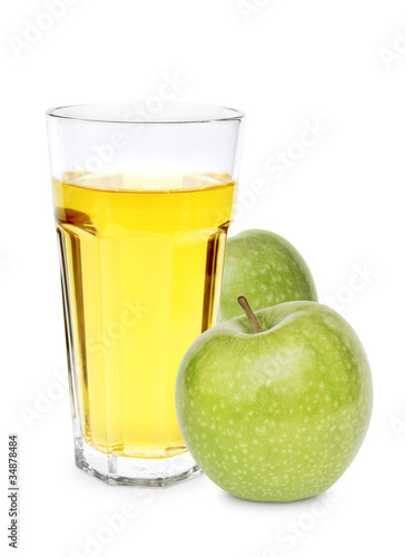 apple with juice