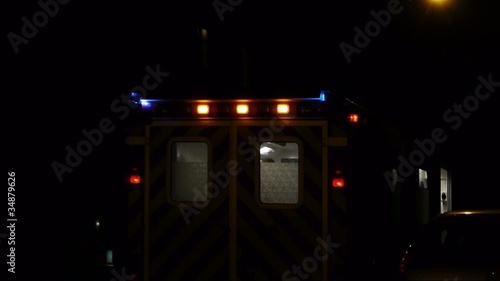 Flashing Beacon - French Ambulance Car