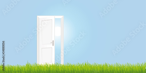 porte ouverte