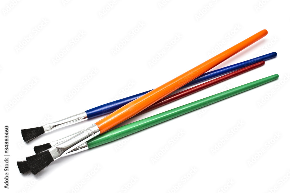 Colorful paintbrushes Colorful paintbrushes