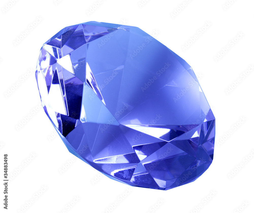 Singe blue crystal diamond Singe blue crystal diamond
