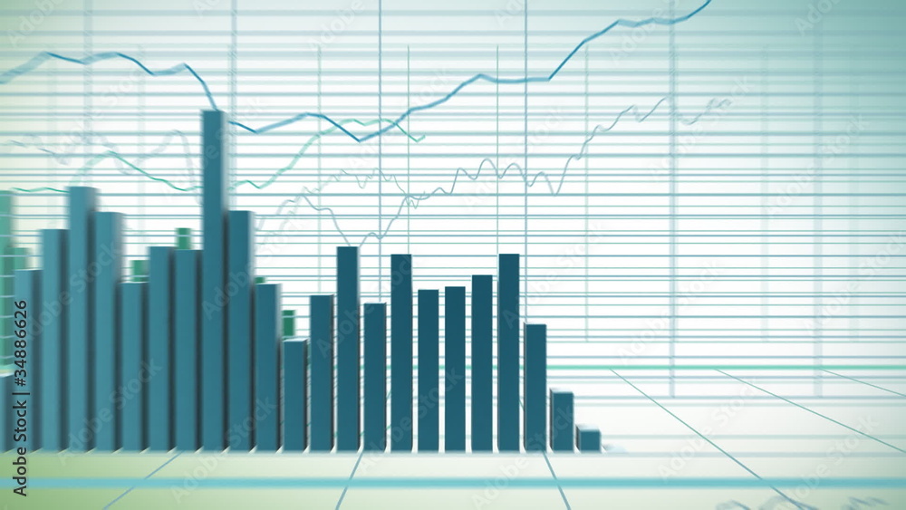 Financial diagrams - loop-ready fly through in HD Financial diagrams - loop-ready fly through in HD
