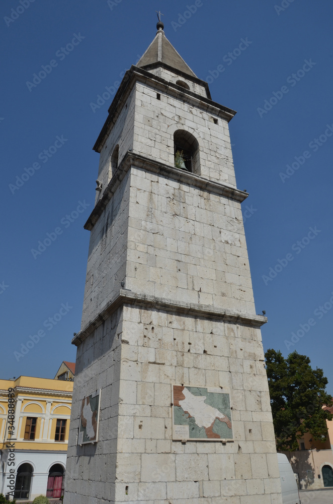 benevento - chiesa santa sofia - campanile