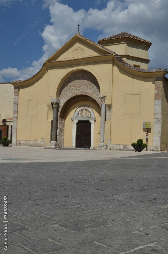 Obraz premium benevento - chiesa santa sofia