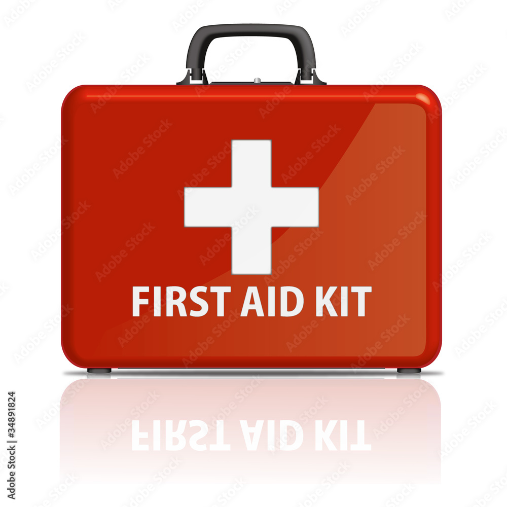 Obraz premium First aid kit