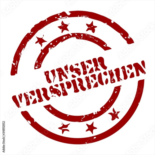 stempel unser versprechen I