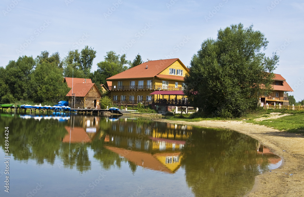 Wooden houses Wooden houses