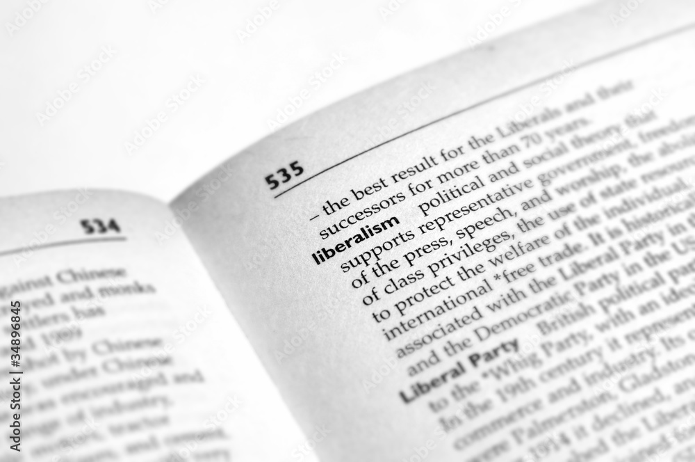 Obraz premium liberalism