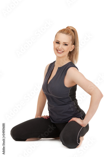 lovely fitness instructor © Syda Productions