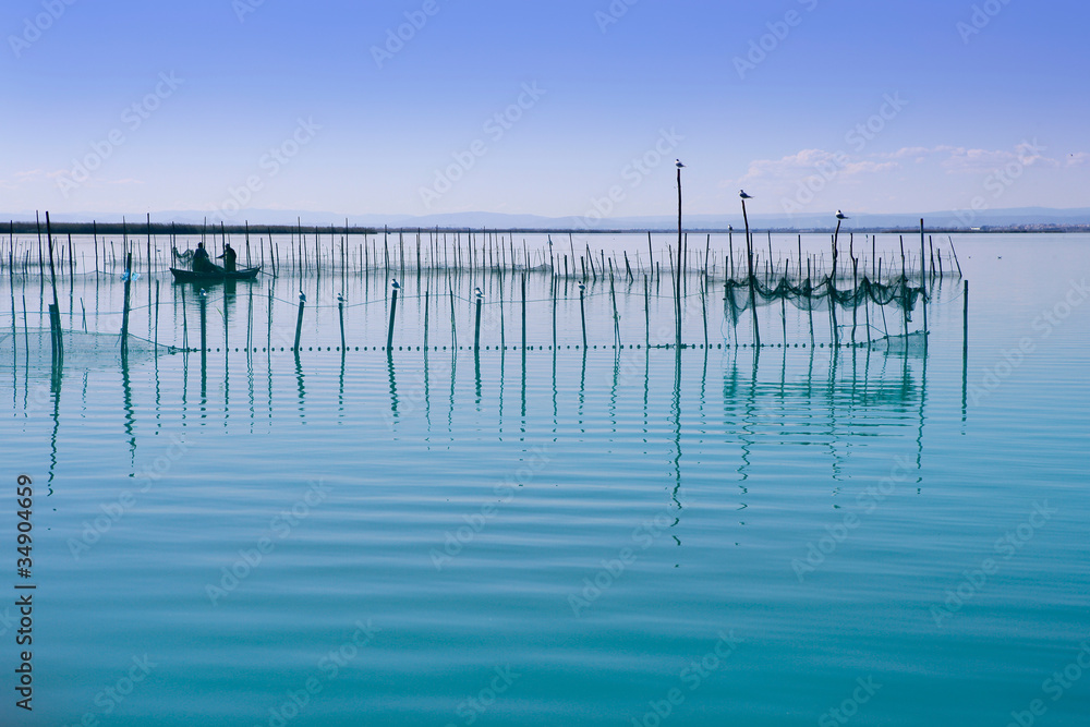 Albufera Valencia lake wetlands mediterranean
