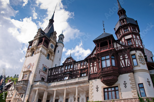 Beautiful antique castle