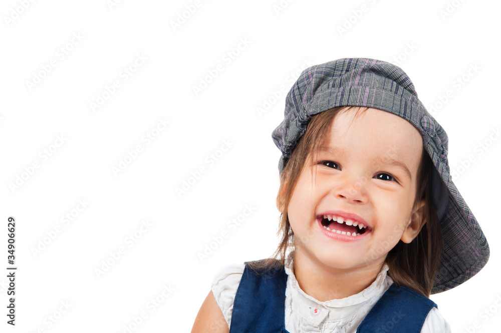 portrait of laughing girls