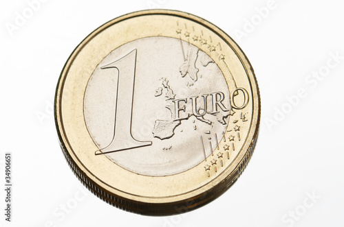 one euro coin