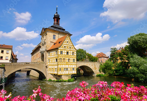 Canvas Print Bamberg Rathaus - Bamberg townhall 03