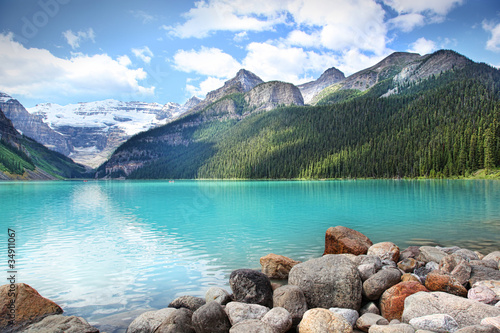 Lake Louise located in the Banff National Park