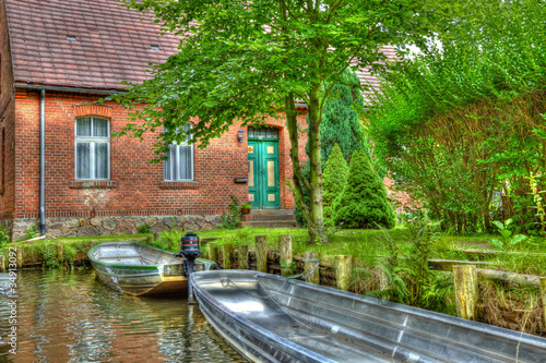 Wohnhaus im Spreewald, HDR Image