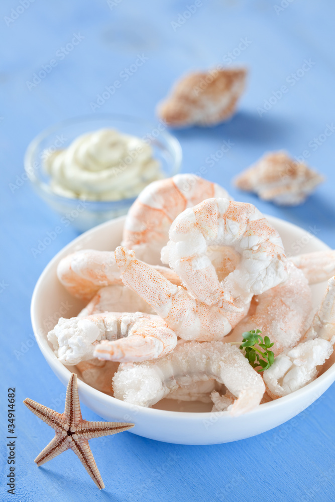 gefrorene Shrimps gefrorene Shrimps
