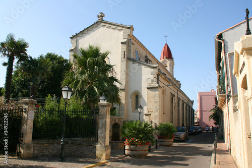 église de palavas, france photo