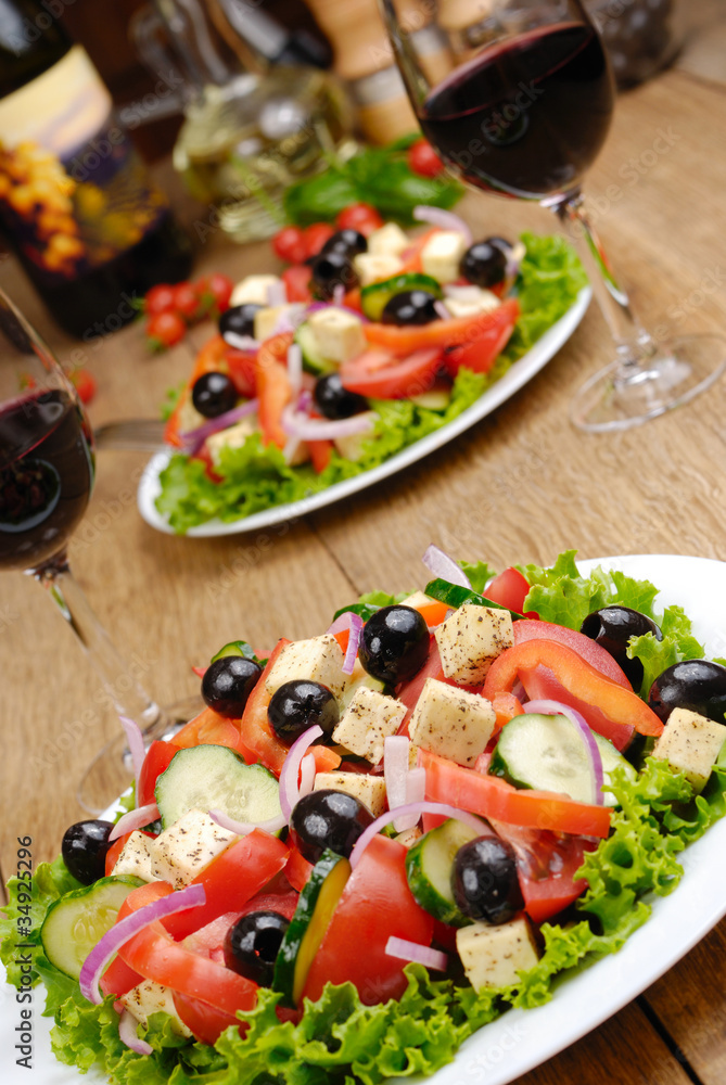 Greek salad Greek salad