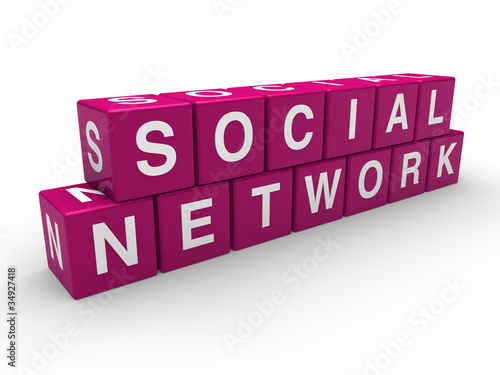 3d network social cube