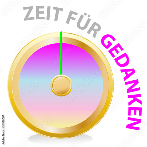 uhr - zeit für gedanken