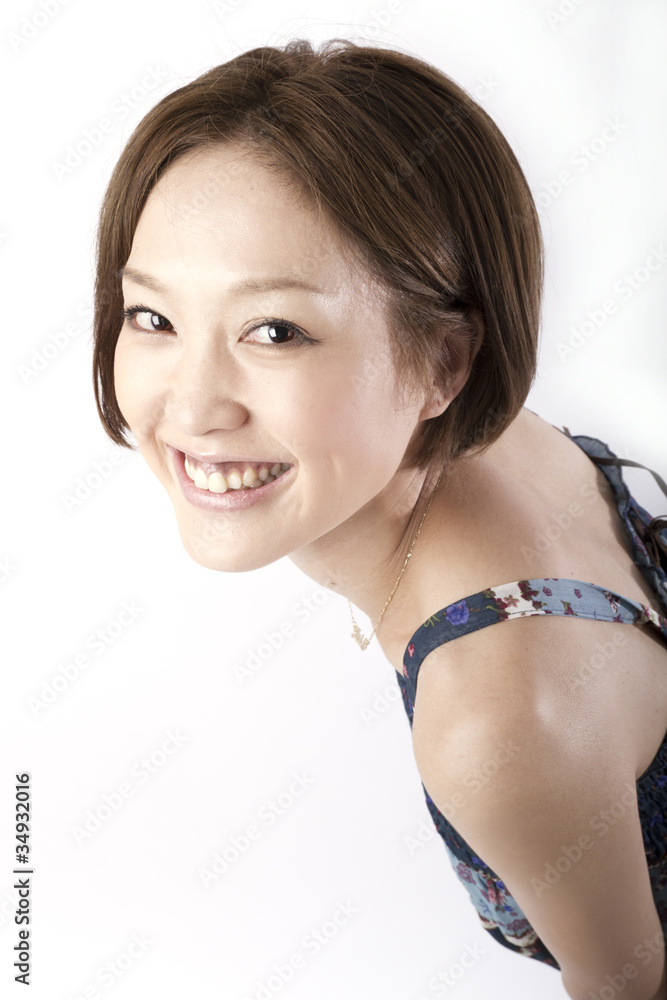 Portrait of young woman Portrait of young woman