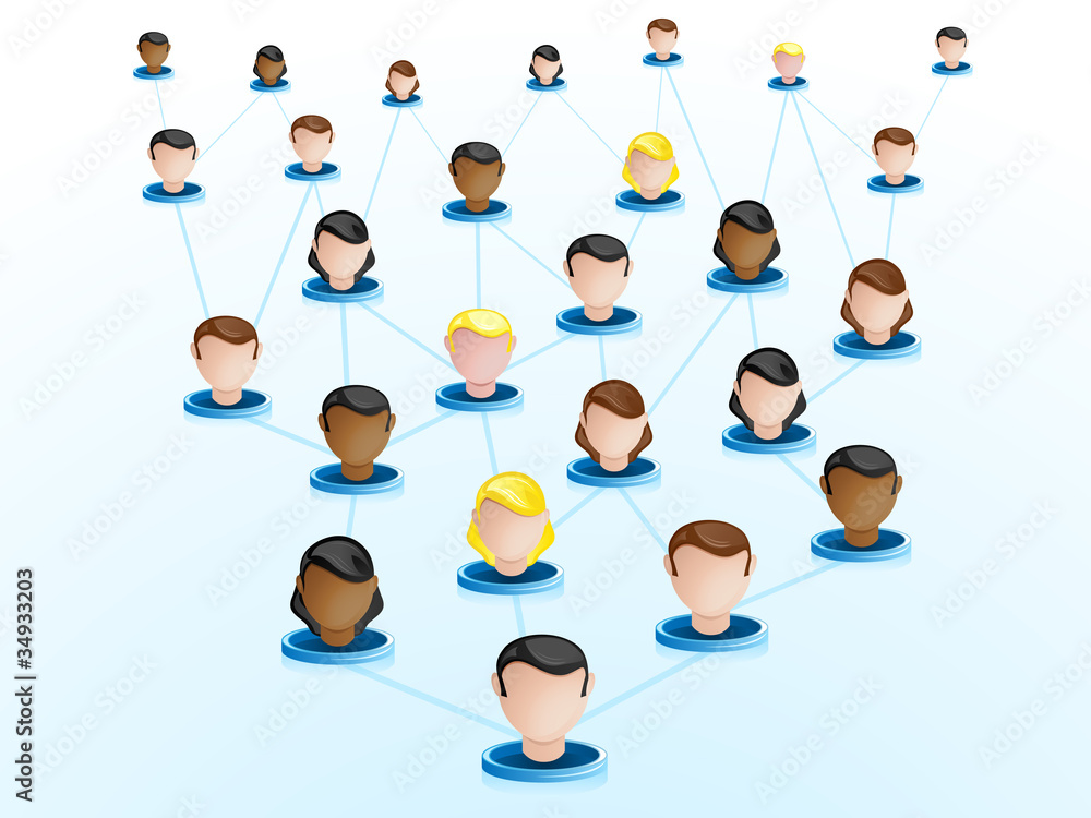 Crowdsourcing Network Icons Crowdsourcing Network Icons