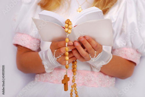 Obraz na plátně the first holy communion