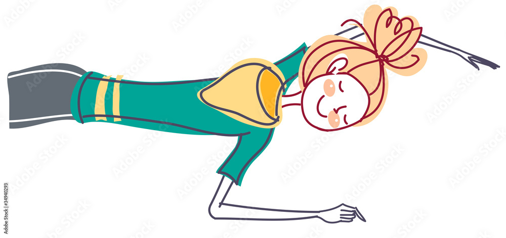 side view of woman lying side view of woman lying