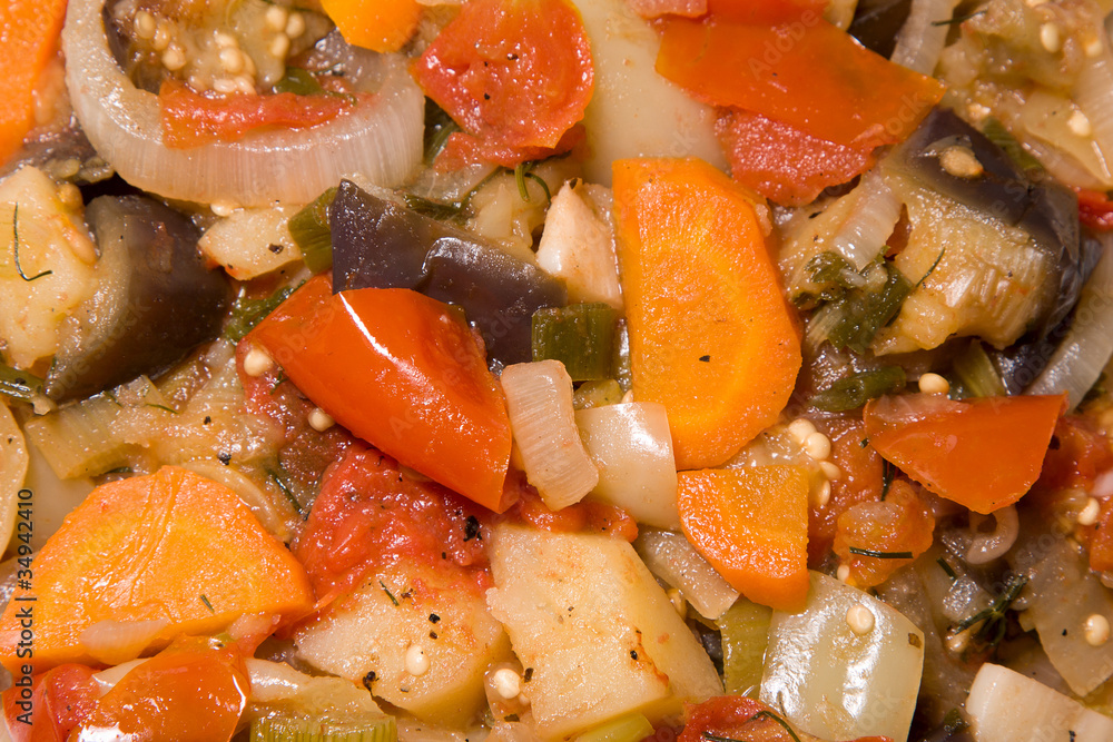 Vegetable ragout Vegetable ragout