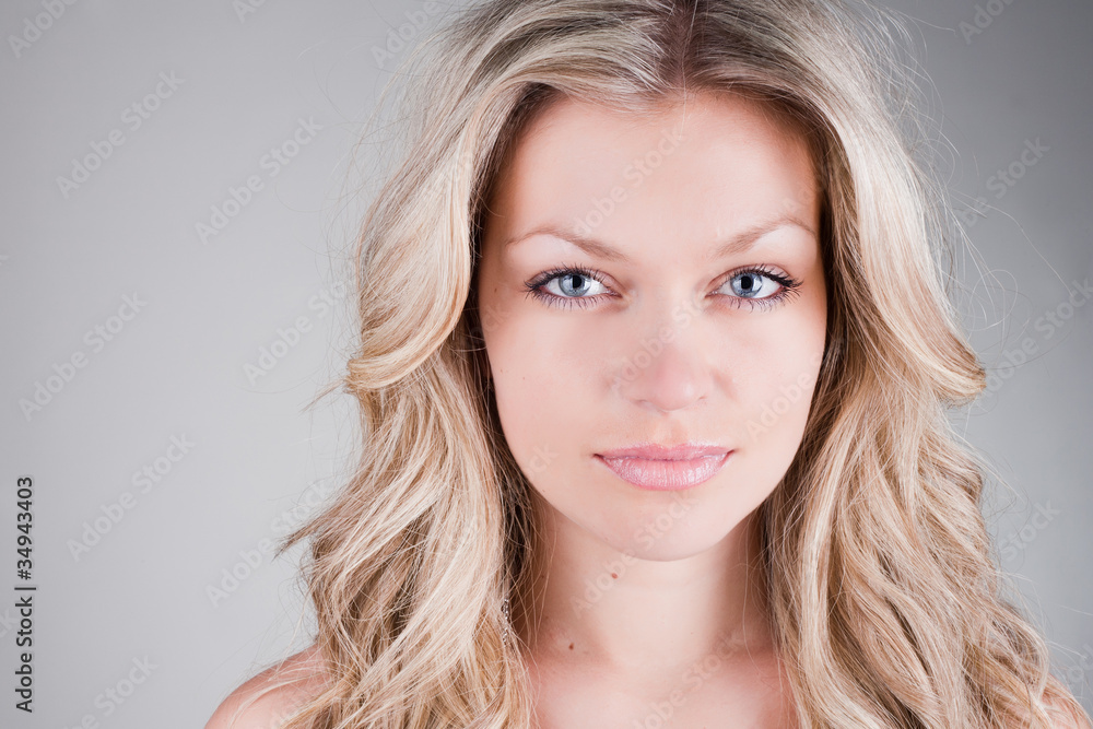 Portrait of a beautiful young woman Portrait of a beautiful young woman