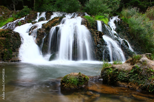 beautiful waterfall © niki spasov