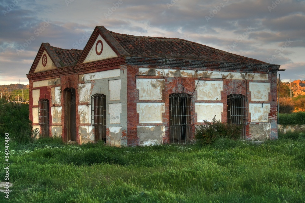 Obraz premium Casa en el campo