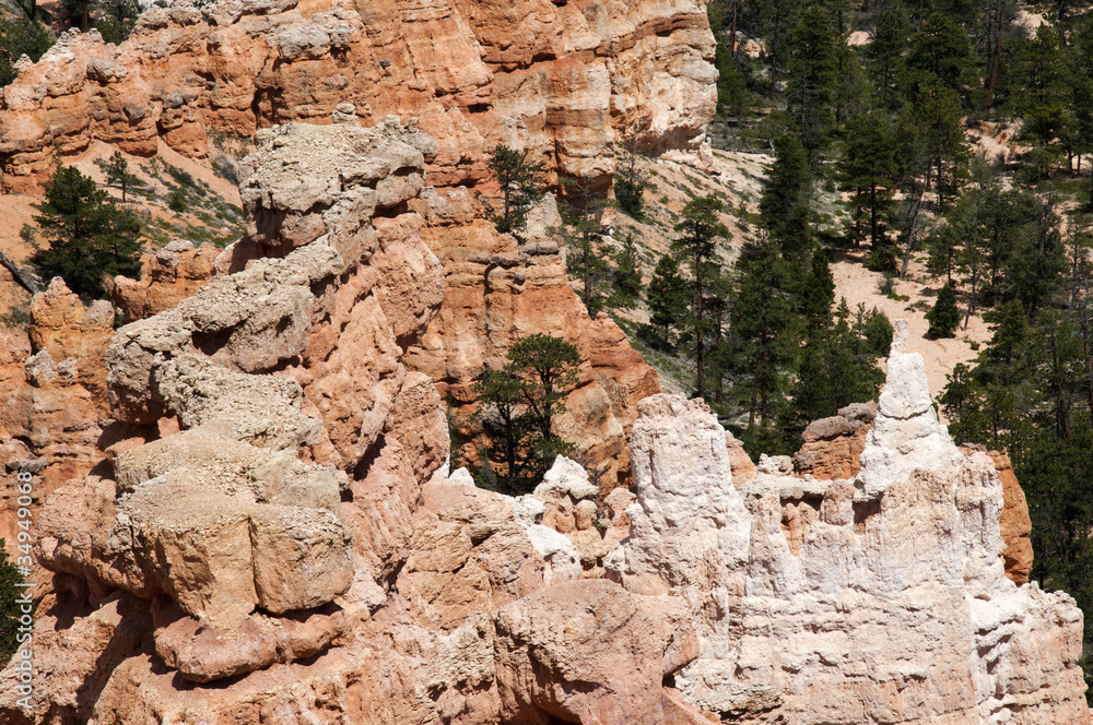 Hoodoos in Bryce Canyon National Park, Utah, USA Hoodoos in Bryce Canyon National Park, Utah, USA