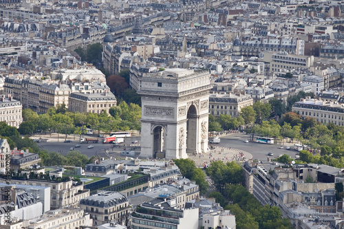 Łuk Triumfalny w Paryżu #34950208