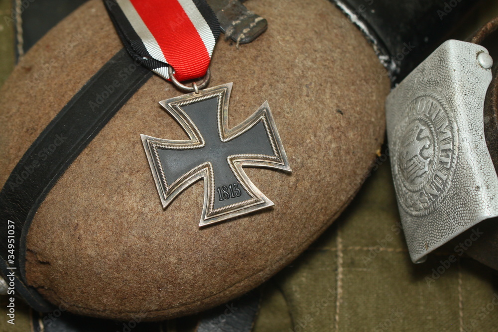 Naklejka premium Militaria