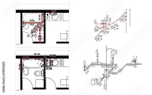 Water and Waste-water Project, , vector