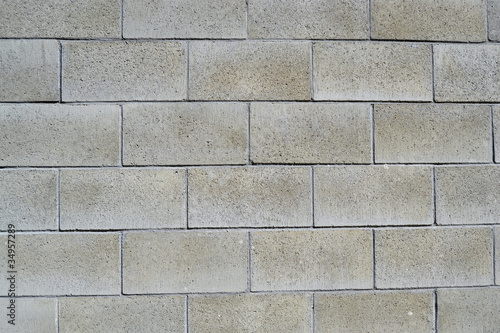 muro in blocchi di cemento