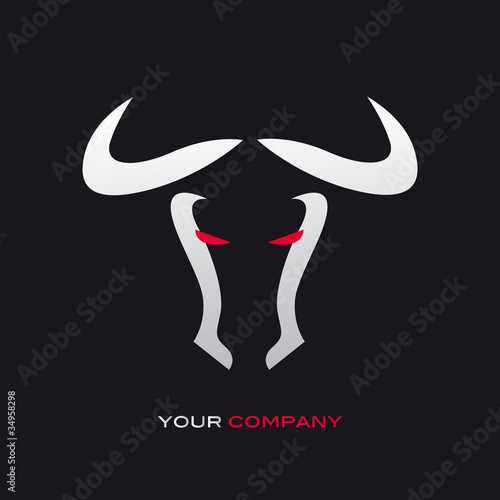 logo entreprise, logo taureau