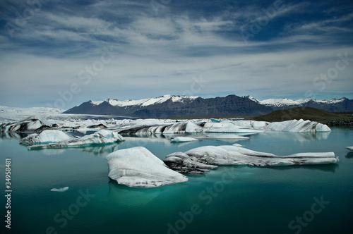 Gletscherlagune Jökulsarlon auf Island
