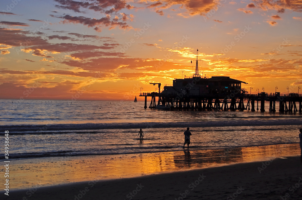 Obraz premium Santa Monica