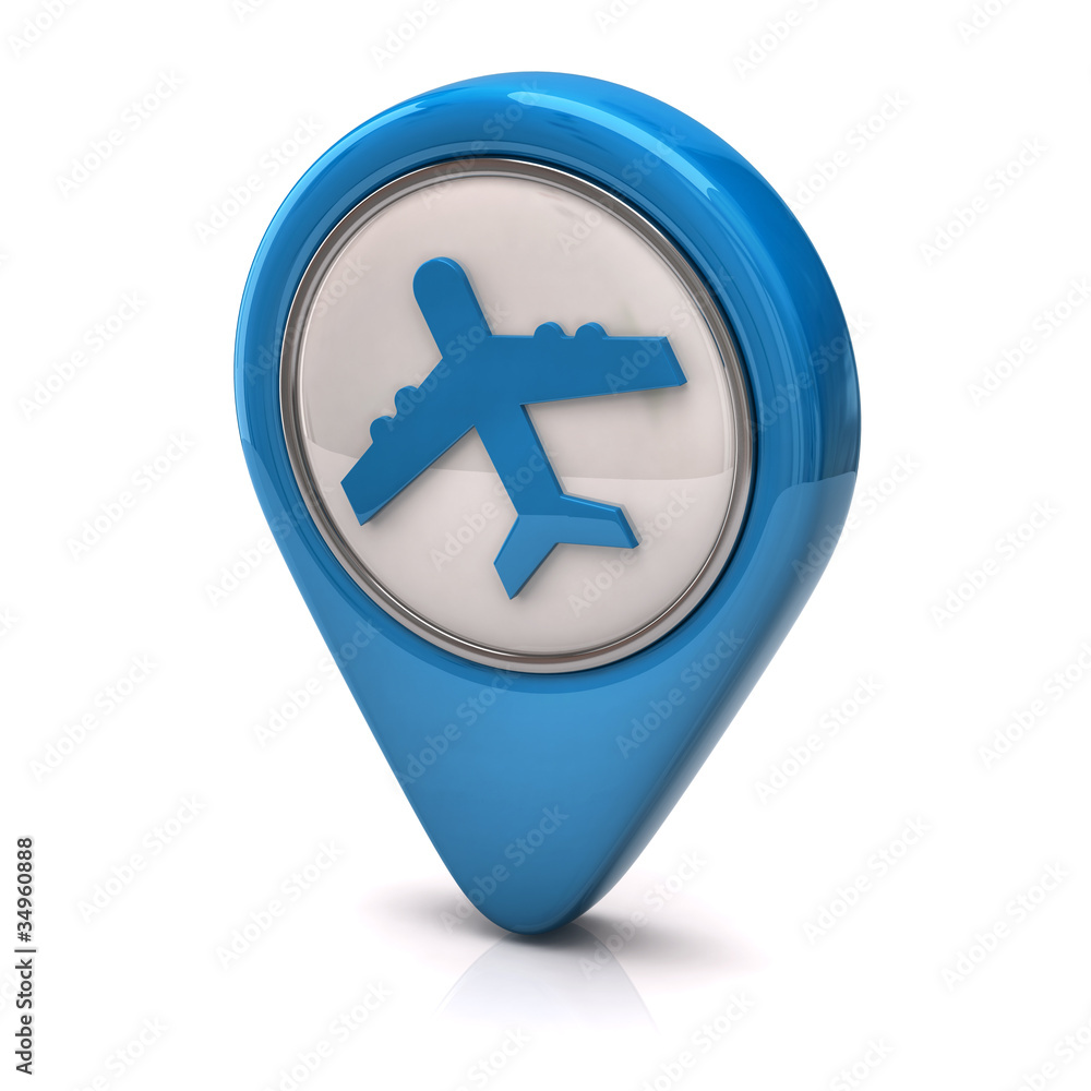 Obraz premium Airplane icon