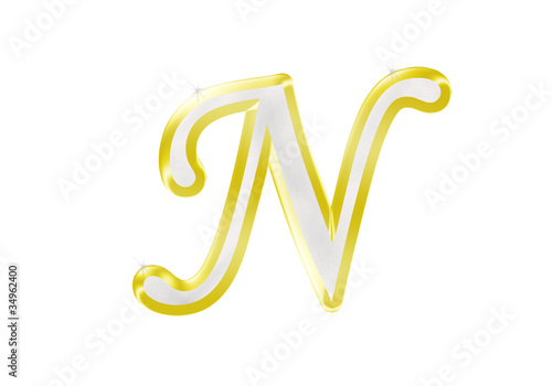 Letter N