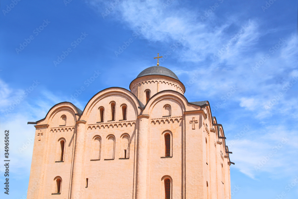 Ancient Walls. The Pyrohoshcha Dormition of the Mother of God or simply Pyrohoshcha is an Orthodox church in Kiev in the historical neighbourhood Podil.