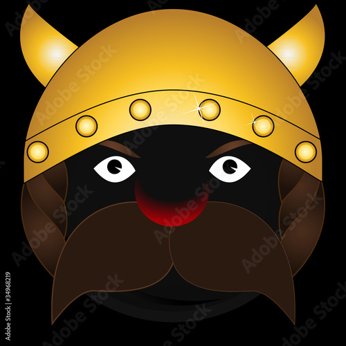 Viking Hagar smile character