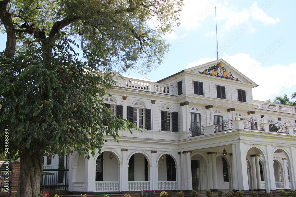 Suriname - Paramaribo - Palais présidentiel